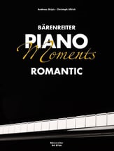 Piano Moments Romantic piano sheet music cover